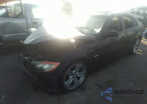 2008 BMW 328I z USA, uszkodzony, nr VIN WBAVC57548NK77791